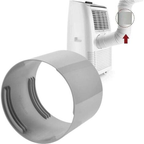 Adaptateur de Tuyau de Fenêtre Interface de Bouche Plate, Accessoire de climatiseur mobile,Pour Tuyaux d’évacuation Climatiseur Mobile De 150 Mm/5,9“ Pouces Et Aux Tuyaux d’évacuation De Sèche-Linge