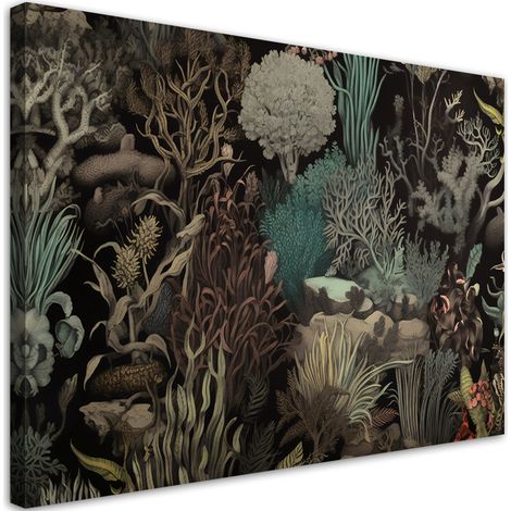 Tableau sur toile Plantes coralliennes de mer 60x40 (1/5)