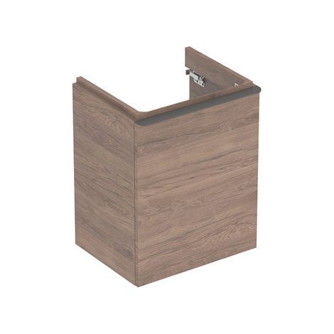 Geberit Smyle Mueble de lavabo con enjuague manual cuadrado, (1/4)