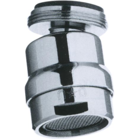 AERATORE CROMATO CON SNODO 24 MM X 1 M- RUBINETTERIE ASSOCIATE- 1,0 pz