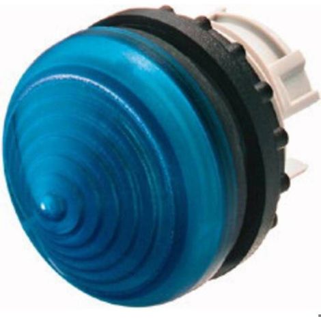 Voyant Lumineux - Bleu - 24 V DC - Ø 22 mm - Montage Frontal - 1 Pièce (1/2)