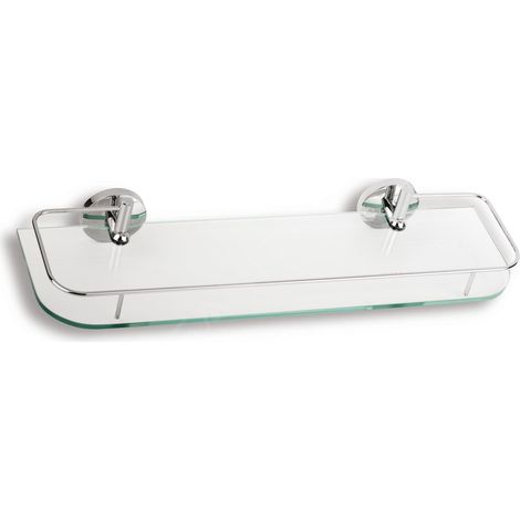 Novaservis Metalia 1 - Tablette avec barre de protection basculante, chrome 6175,0