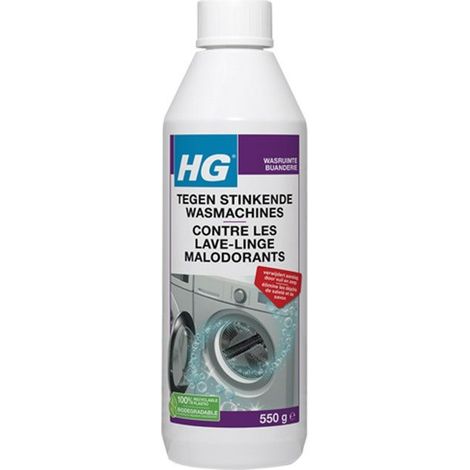 Limpiador de lavadoras HG para lavadoras con mal olor