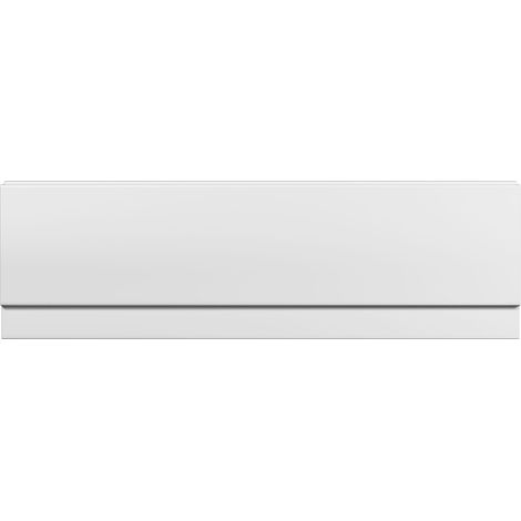 Duchy Value Polystyrene Bath Front Panel 1500mm W x 510mm H - White (1/2)