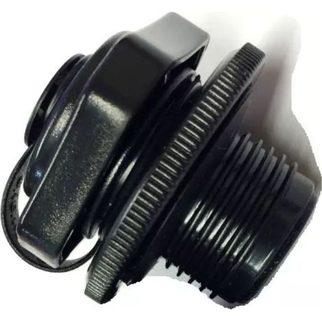 Bouchon de Valve de Remplacement Bestway F4C009B – pour Spa Gonflable et Lay-Z-Spa – Bouchon Noir