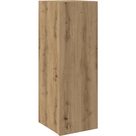 vidaXL Mobile TV Rovere Artigianale 30,5x30x90 cm in Legno (1/5)