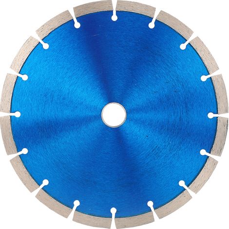 Disque de coupe diamanté pour scie circulaire, lame bleue multifonctionnelle pour béton, granit et marbre, 230 mm