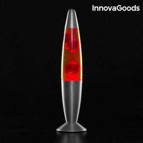 Lampe à Lave Rouge - Lampe a Lave 2 Ampoules Incluses InnovaGoods (1/4)