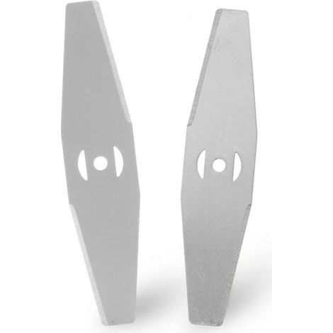 Lame de tondeuse à gazon électrique au lithium 3 trous, lames de scie de rechange pour coupe-herbe, 2 pièces (1/4)