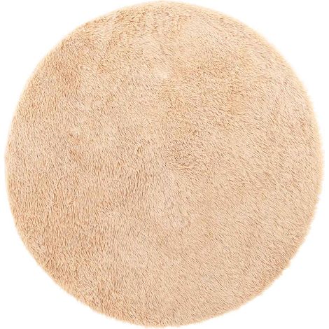 Maison Exclusive - Teppich Shaggy Hochflor NAVARRA Beige 120x120