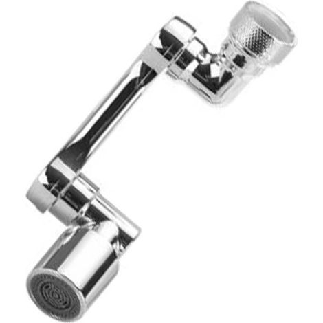 Rallonge de robinet de filtre anti-éclaboussures universelle, 1080 ° robinet universel filtre anti-éclaboussures robinet pivotant tête de pulvérisation Extension cuisine lavabo robinets buse bras robo (1/5)