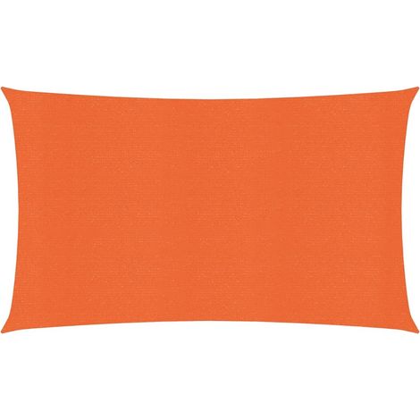 Maison Exclusive - Sonnensegel 160 g/m² Rechteckig Orange 4x7 m H