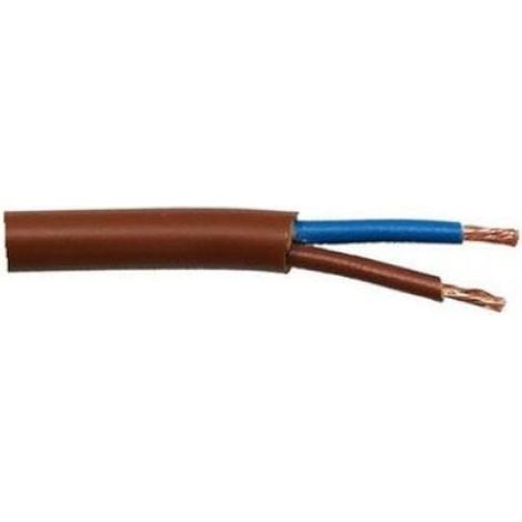 Electraline cable bifilar fs18 2x1,5mm 10 metros marrón - 16005