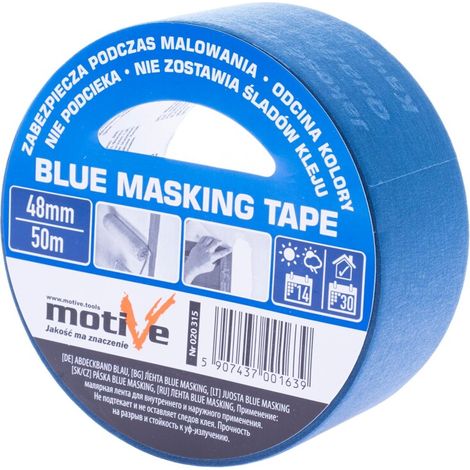 BLAUES MASKING-BAND 48MM/50M MOTIVE (1/2)