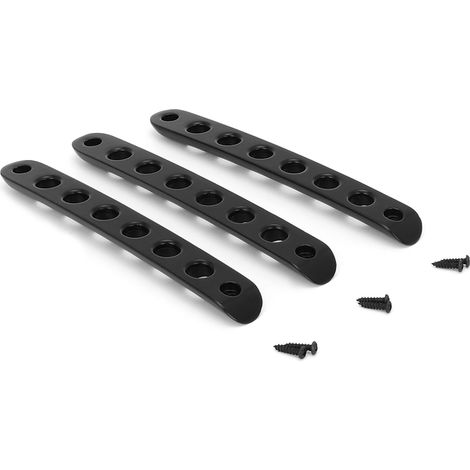 3 pièces Kit garniture de poignée de porte en alliage d'aluminium pour Jeep Wrangler JK 2 portes 2007-2018 (1/5)
