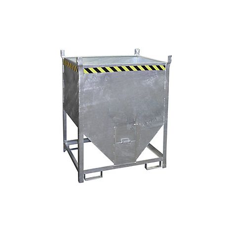 eurokraft pro Contenitore silo capacità 1 m³ con chiusura (1/2)