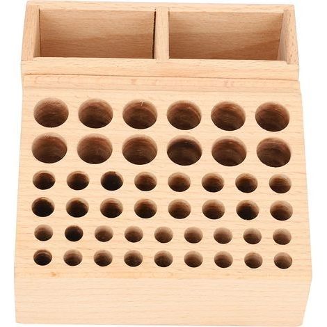 Werkzeugaufbewahrungsbox aus Leder mit 48 Fächern, DIY-Werkzeugkoffer (48-Taschen-Halterung) (1/5)