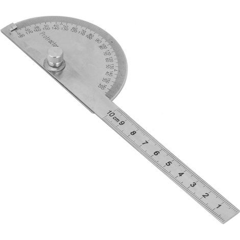 Acier inoxydable à 180 degrés Rotary Finder Rotary Finder Measuring Ruler ( 1) (1/5)