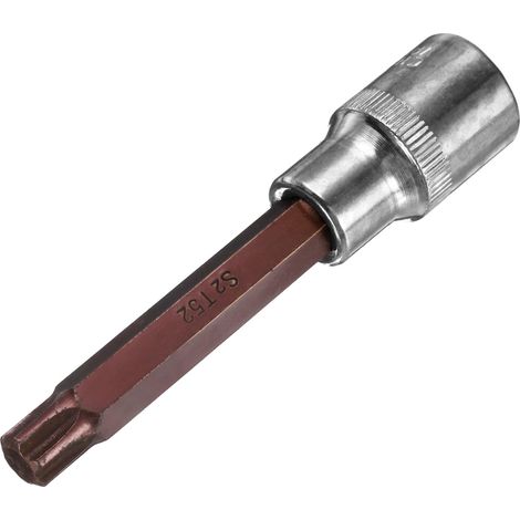 Douille à Embout Torx 1/2" x T52, Acier S2, Douilles CR-V Long 4" (1/5)