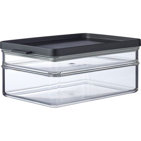 Barattolo da frigo Mepal omnia breakfast duo - nero (1/4)