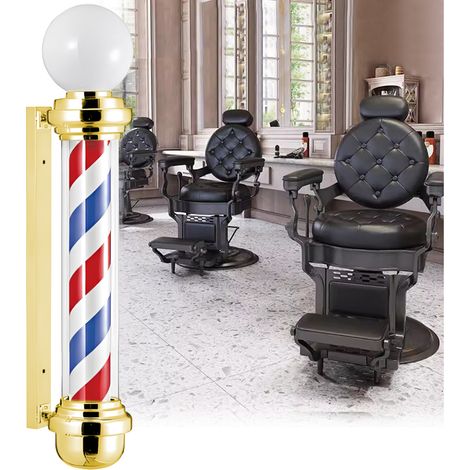 Lampada a LED da soffitto per barbiere, insegna pubblicitaria per salone di bellezza, 108 cm (1/2)