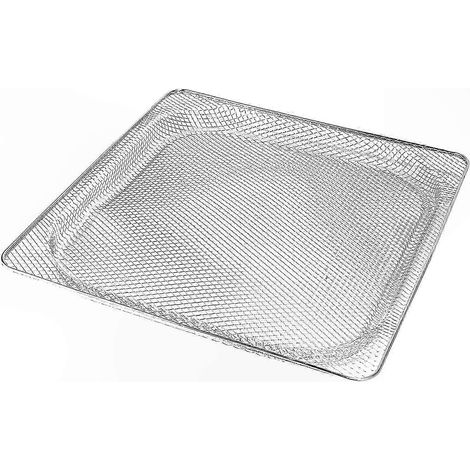 Ersatzrost für Ninja SP100 Heißluftfritteuse, Edelstahl-Kochblech, wiederverwendbare Grillplatte, gesundes, ölfreies Kochzubehör, kompatibel mit der Ninja SP100 Heißluftfritteuse, Standardgröße, 1 Stü (1/5)