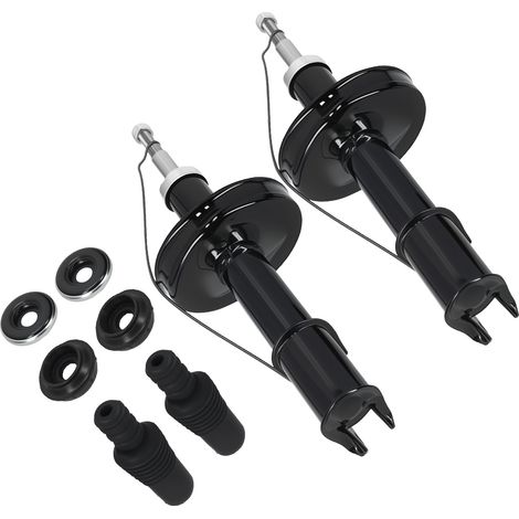 2x Amortisseurs + Paliers + Kit De Protection Avant for Renault Clio 2 Twingo 2