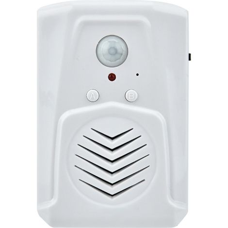 Bewegungsmelder-Alarm mit USB-/Batteriebetrieb, MP3-Audioplayer, Infrarot-Türklingel (1/5)