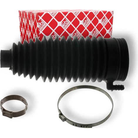 Jeu de 2 soufflets de direction - Caoutchouc renforcé - Protection axe avant - Pour Citroën C5 et Peugeot 607 - Diamètre 59,5 mm (1/5)