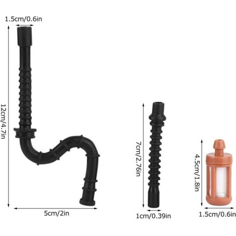 Kit di ricambio per filtro carburante, tubo in gomma adatto per motosega Stihl 024 026 MS240 MS260 - VSIAISV (1/4)