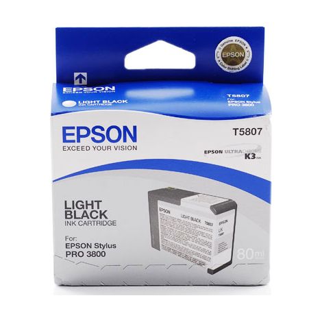 Epson T580700 cartucho de tinta 1 pieza(s) Original Negro claro