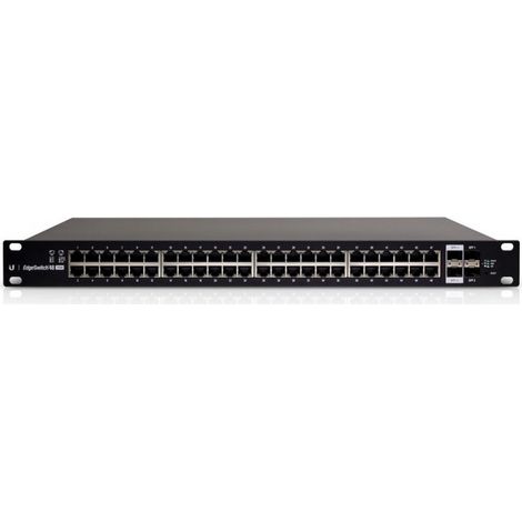 Ubiquiti EdgeSwitch ES-48-500W Managed PoE, Switch Gigabit con SFP,negro