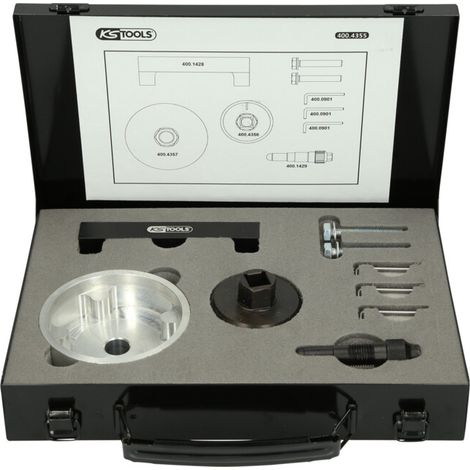 KS TOOLS Jeu d’outils de réglage moteur pour Audi, 16 pcs ( 400.4355 )