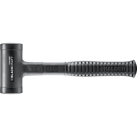 Halder BLACKCRAFT-Schonhammer rückschlagfrei mit Stahlrohrstiel Ø 50 mm - 3379.050