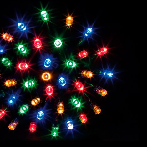 Cadena de luces multicolor de 180 LED para exteriores de 18 m - Feeric lights & christmas (1/2)