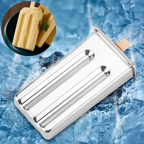 Edelstahlformen für Eiscreme, industriell, für Zuhause, Küche, DIY, Eis am Stiel, Formwerkzeug (1) (1/5)