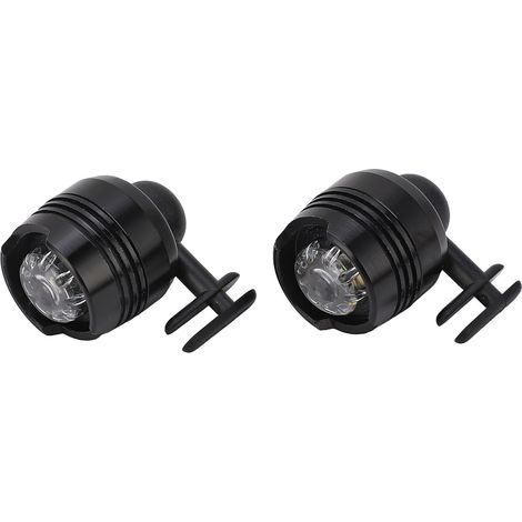 2Paires Sabots Lumineux Décoratifs en Alliage Aluminium ABS IPX5 Étanches pour Chaussures Thanksgiving (1/5)