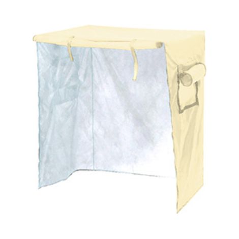 Housse d'ombrage universelle pour cages d'oiseaux et de perroquets Matériau Oxford 210D respirant -Beige (1/5)
