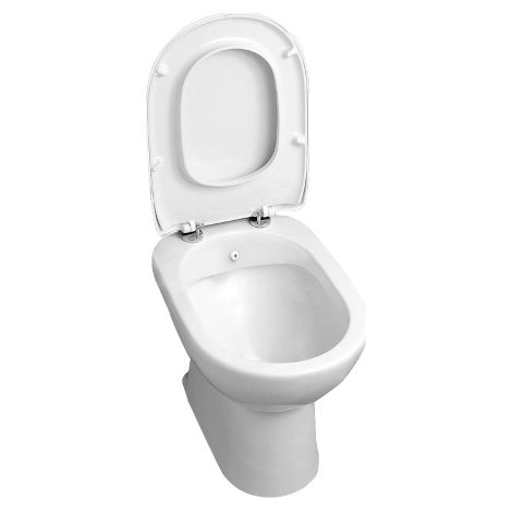 Water/bidet Diana distanziato da muro cm. 54x35 bianco lucido di (1/3)