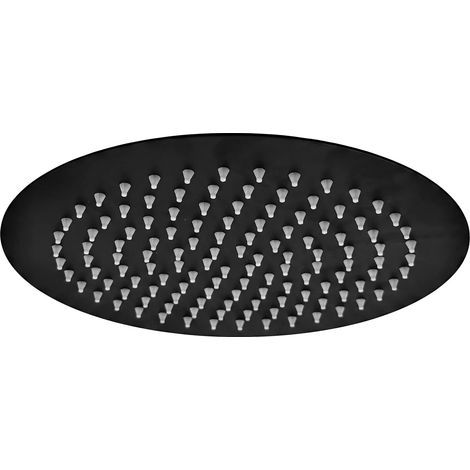 Runde Regendusche REA JS-P014B 25cm Black (1/5)
