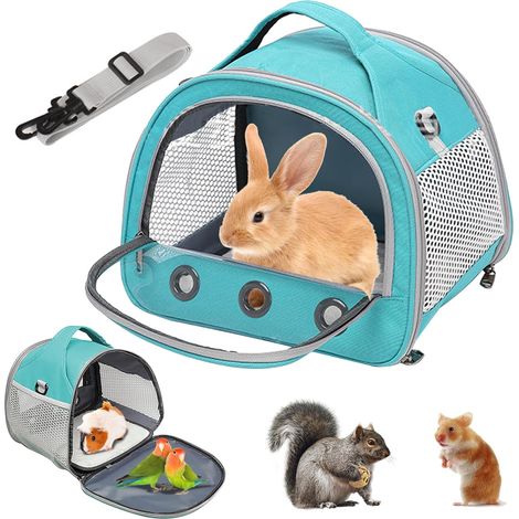 Sac De Transport Pour Petits Animaux, 302721 Cm Sac De Voyage Pour Animal Domestique, Cage De Transport Portable Pour Petit Oiseau, Sac De Transport Pour Oiseaux Pour Oiseaux, Rats, Cochons D'inde (1/5)