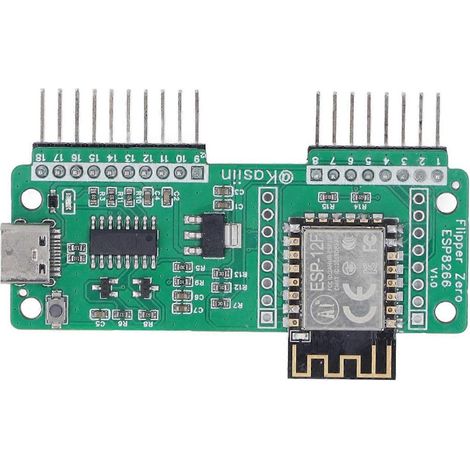 ESP8266 WiFi-Modul für Flipper Zero CH340C Serieller Port Chip Typ C Schnittstellen-Entwicklungsmodul