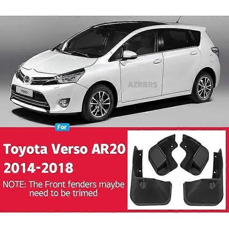 Schmutzfänger für Toyota Verso AR20 (2009–2018) – Spritzschutz, Schmutzfänger vorne und hinten, Kotflügel, Auto-Außenzubehör (2010, 2011–2014)
