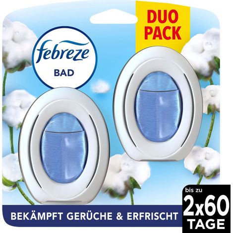 Febreze Bad Lufterfrischer Reine Frische Duo Lufterfrischer
