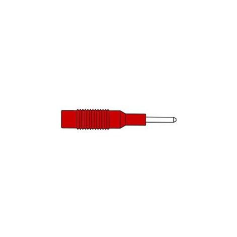 Adaptador de enchufe de 2 mm a 4 mm - Rojo (mzs 2) (1/3)