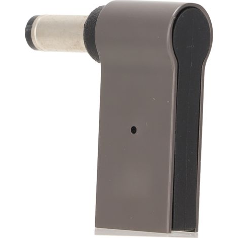 Adaptador de corriente para portátil, USB tipo C hembra PD a CC, 100 W, carcasa de aluminio en ángulo, 5,5 x 2,1 mm (1/5)
