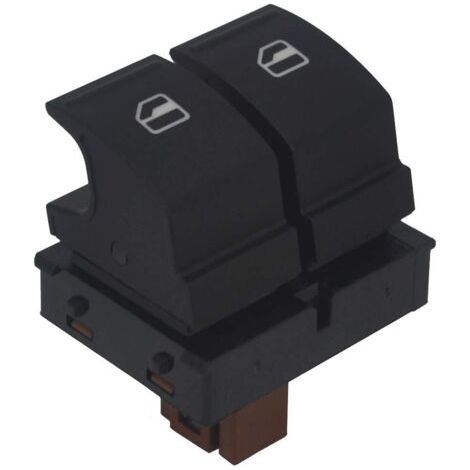 Bouton de Lève-vitre électrique, Interrupteur de Fenetre Vitre pour Skoda Octavia Fabia 2 Roomster 1Z0959858 (1/5)