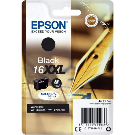 Epson C13T16814022 cartucho de tinta 1 pieza(s) Original Negro