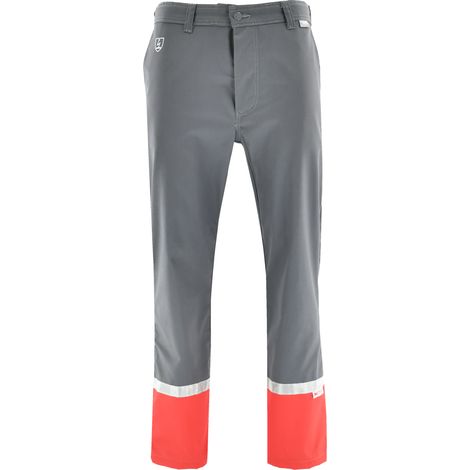Pantaloni antistatici Sara in vita, grigio fulmine, taglia XXL (1/3)