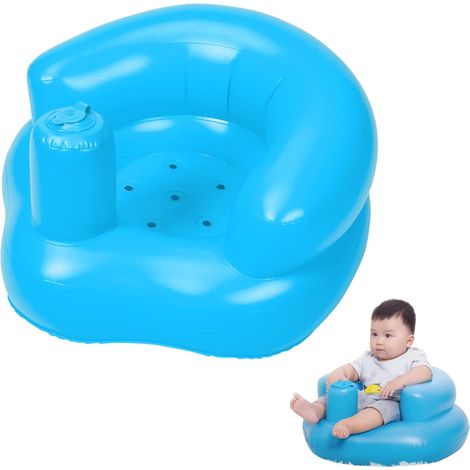 Siège bébé gonflable, portable avec pompe à air intégrée, pour nouveau-nés, voyages et camping (1/4)